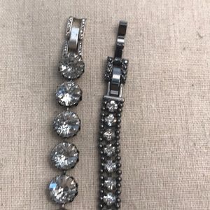 Stella & Dot Vintage crystal bracelets